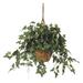 36" English Ivy Hanging Artificial Basket