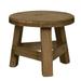 Wooden Plant Stand Plant Holder Stool Multifunctional Display Home Decor for Flower Pot Round 17.8*17.8*15cm