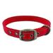 Max and Neo MAX Reflective Metal Buckle Dog Collar - We Donate a Collar to a Dog Rescue for Every Collar Sold (Medium RED)