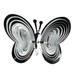 Metal 3D Butterfly Wind Spinner Hanging Wind Chime-Outdoor Home/Garden Decor