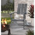 LANTRO JS Wood Outdoor Modern Adirondack Chair