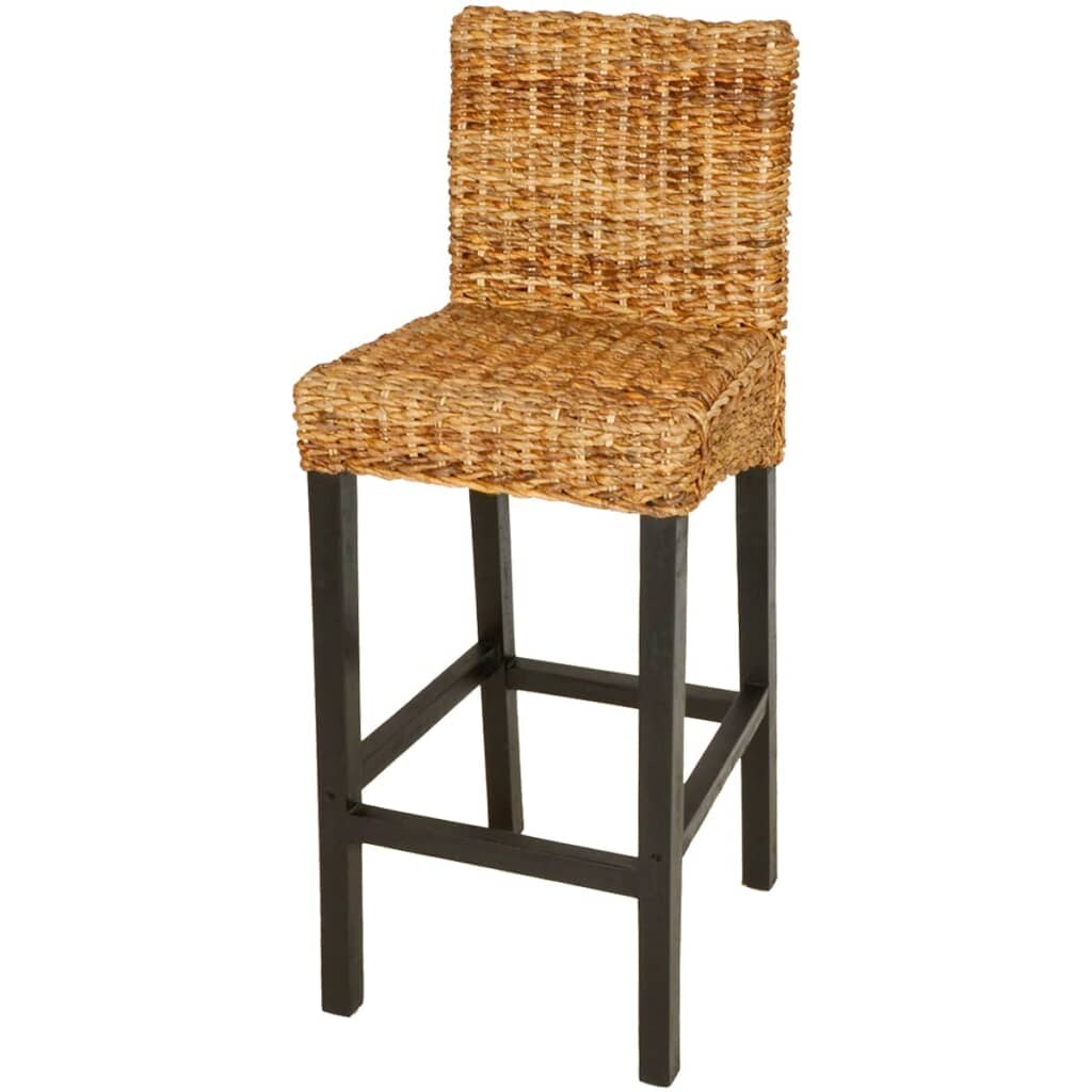 vidaXL Barhocker 2 Stk. Abaca Image