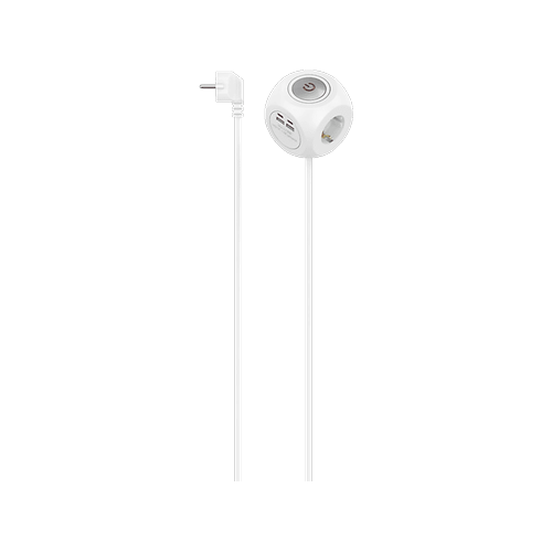 HAMA 3-fach, 2x USB-C / A Steckdosenwürfel