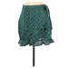 Nasty Gal Inc. Casual Skirt: Green Bottoms - Women's Size 2