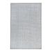 White 36 x 36 x 0.2 in Area Rug - Hokku Designs Kamara Polka Dots Machine Woven Natural Fibers Area Rug in Gray/, | 36 H x 36 W x 0.2 D in | Wayfair