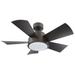 38" Modern Forms Vox Bronze 3500K LED Smart Ceiling Fan