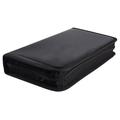 CD Holder 80 Capacity CD/DVD Case Holder Portable Wallet Storage Organizer Protective Storage Holder for Car Travel