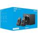 Logitech Z625 2.1 Speaker System 200w/RMS Black THX w/Subwoofer & Optical Input 10.85 in