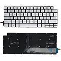 New US Silver English Backlit Laptop Keyboard (Without palmrest) for Dell Inspiron 13 7306 2-in-1 Light Backlight
