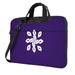 Purple Fashion Icon Laptop Bag 15.6 inch Laptop or Tablet Business Casual Laptop Bag