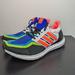 Adidas Shoes | Adidas Ultraboost Dna Running Shoes What The Core Black/Solar Red Fw8710 Sz 9 | Color: Black/Blue | Size: 9