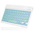 UX030 Lightweight Ergonomic Keyboard with Background RGB Light Multi Device slim Rechargeable Keyboard Bluetooth 5.1 & 2.4GHz Stable Connection Keyboard for Microsoft Surface Laptop 3 PKU-00043 Laptop