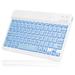 UX030 Lightweight Ergonomic Keyboard with Background RGB Light Multi Device slim Rechargeable Keyboard Bluetooth 5.1 and 2.4GHz Stable Connection Keyboard for Dell Latitude E6520 Laptop