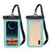 PUIYRBS Phone Case Waterproof Pouch Universal Waterproof Phone Pouch Ipx8 Waterproof Phone Case for Beach Underwater Cellphone Dry Bag with Lanyard Fits All Phones Up to 6.5In