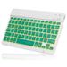UX030 Lightweight Ergonomic Keyboard with Background RGB Light Multi Device slim Rechargeable Keyboard Bluetooth 5.1 and 2.4GHz Stable Connection Keyboard for HP Pavilion x360 Laptop