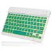 UX030 Lightweight Ergonomic Keyboard with Background RGB Light Multi Device slim Rechargeable Keyboard Bluetooth 5.1 and 2.4GHz Stable Connection Keyboard for Realme GT Neo 3