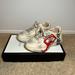 Gucci Shoes | Like New: Gucci Women’s Rhyton Sneaker With Mouth Print Size 7 | Color: Cream/White | Size: 7