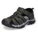 Sandale DOCKERS BY GERLI Gr. 33, schwarz (khaki, schwarz) Kinder Schuhe