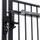 Lockey USA Sumo GL2 Gate Lock Surface Mount Door Lever, Wood in Black | 9.3 H x 4 W in | Wayfair GL2JBMG