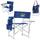 ONIVA&trade; Sports Folding Director Chair Metal in Blue | 19 H x 33.25 W x 4.25 D in | Wayfair 809-00-138-074-0