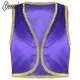 Costume de Prince Arabe pour Enfant Déguisement Cosplay Gilet de Conte de Fées ixd'Halloween