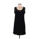 Daisy Fuentes Casual Dress - Shift: Black Dresses - Women's Size Medium