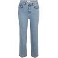 Tamaris Damen Straight Bein Jeans APPLETON Blau 38/30