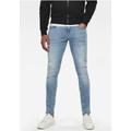 Slim-fit-Jeans G-STAR RAW "Skinny" Gr. 30, Länge 34, blau (light, indigo, aged) Herren Jeans Skinny-Jeans