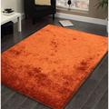 LANTRO JS Fuzzy Shaggy Hand Tufted Area Rug