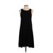 Old Navy Casual Dress - A-Line: Black Solid Dresses - Women's Size Small