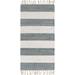 Gray/White 2' x 4'1" Area Rug - Breakwater Bay Rinker Hand-Knotted Cotton Gray/Off White Area Rug Cotton | Wayfair 45420A7B4E5143DC9C41F3B3DC56865C