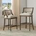 Paris Farmhouse Counter and Bar Stool with Backrest