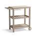 Flynn Teak Bar Cart Tailored Cover - Sand - Frontgate