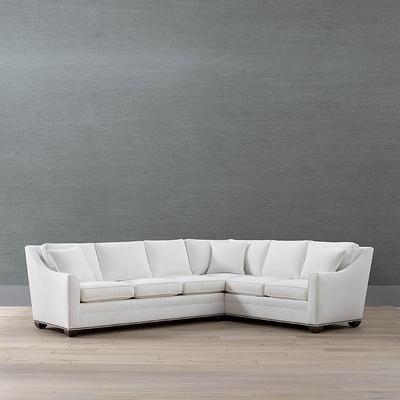 Warren 2-pc. Left-Arm Facing Sofa Sectional - Tusk Poppy - Frontgate