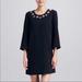 Kate Spade Dresses | Kate Spade Lucy Embellished Shift Dress Size 6 | Color: Black/Pink | Size: 6