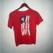 Adidas Toys | Adidas T-Shirt Boys Size M(10/12) | Color: Red/White | Size: M(10/12)