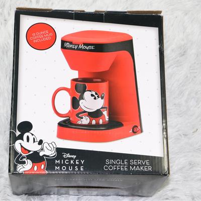 Disney Kitchen | Disney Mickey Mouse Single Server Coffee Maker | Color: Red | Size: Os