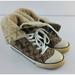 Coach Shoes | Coach Signature Bonney Shearling Brown High Top Lace Up Sneakers Size 7b | Color: Brown/Tan | Size: 7