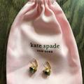 Kate Spade Jewelry | Kate Spade Aquamarine Lever-Back Drop Earrings | Color: Gold | Size: Os