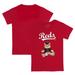 Toddler Tiny Turnip Red Cincinnati Reds Teddy Boy T-Shirt
