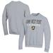 Men's Champion Gray Army Black Knights Lacrosse Stack Pullover Sweatshirt
