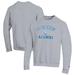 Men's Champion Gray Air Force Falcons Alumni Logo Arch Pullover Sweatshirt