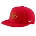 Men's Nike Cardinal Iowa State Cyclones Aero True Baseball Performance Fitted Hat