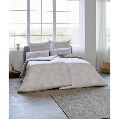 Bettwäsche ESTELLA "PIPPA", beige (ecrue), B/L: 135cm x 200cm, , Mako-Interlock-Jersey, B/L: 80cm x 80cm, Mako-Interlock-Jersey, Obermaterial: 100% Baumwolle, Bettwäsche, ABSOLUT BÜGELFREI Image