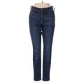 Old Navy Jeans - Low Rise Skinny Leg Denim: Blue Bottoms - Women's Size 2 - Dark Wash