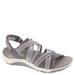 Skechers USA Reggae Cup-Smitten By You - Womens 7.5 Grey Sandal Medium