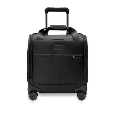 Small Carry-on Baseline Cabin Spinner Suitcase (40.5cm) - Black - Briggs & Riley Luggage