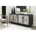 Signature Design by Ashley Lakenwood Black/Gray Accent Cabinet - 71"W x 18"D x 30"H