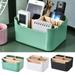 Ruanlalo Storage Box Storage Box Large Capacity Detachable Nordic Style Compartmented Compartment Remote Control Holder Household Supplies