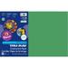 Tru-Ray Construction Paper 76lb 12 X 18 Holiday Green 50/pack | Bundle of 5 Packs